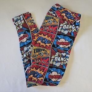 Fabulegs Comic Leggings M